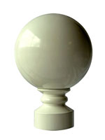 Ivory finial